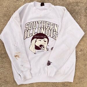Vintage Sourhern Illinois Salukis Crewneck